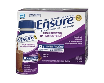 Ensure High Protein, Meal Replacement Shakes, Chocolate - 235.0 ML