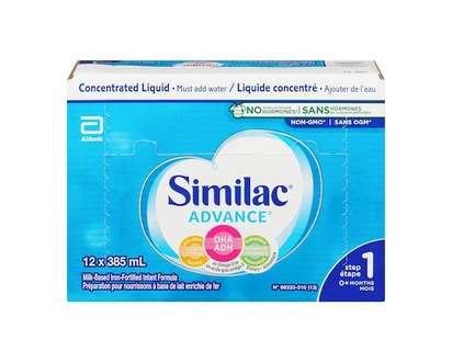 Similac Advance Step 1 - Concentrate 12X385Ml - 12 PK
