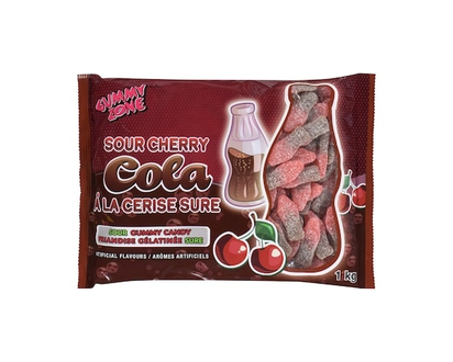 Sour Cherry Cola Bottles - 1.0 KG