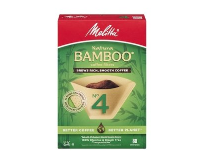 Melitta No. 4 Bamboo Coffee Filter - 80.0 EA