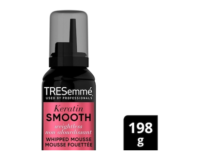 TRESemme Mousse Capillaire Fouettée Keratin Smooth Non Alourdissant - 198.0 G