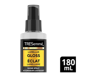 Tresemme Shine Spray Lamellar Gloss for Lasting Brilliance and High Definition Finish - 180.0 ML