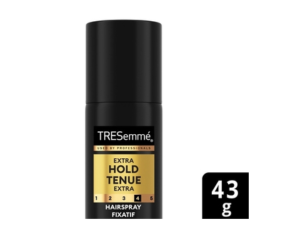 TRESemme Fixatif Tenue Extra pour une résistance à l'humidité toute la journée - format d’essai et de voyage - 42.5 G