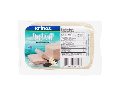 Krinos Halva, Vanilla - 250.0 G