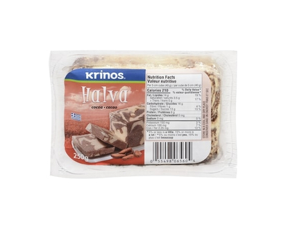 Krinos Halva, Cocoa - 250.0 G