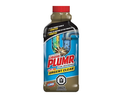 Clorox Liquid-Plumr Urgent Clear - 502.0 ML