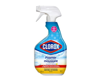 Clorox Bleach Foam Bathroom Cleaner - 887.0 ML