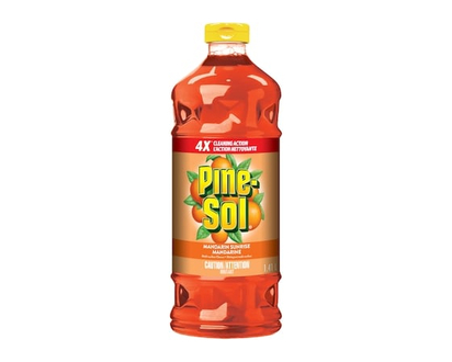 Pine Sol Multi-Surface Cleaner, Mandarin Sunrise, Splash-less Formula, Multi-Surface Cleaner and Deodorizer - 1.41 L