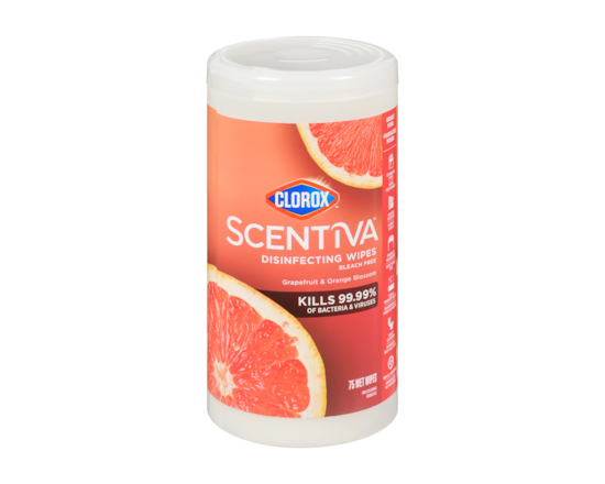 Disinfecting Wipes Grapefruit & Orange Blossom - 75.0 EA