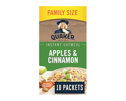 Quaker Gruau instantané Pommes et cannelle - 594.0 G