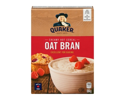 Quaker Oat Bran creamy hot cereal - 625.0 G
