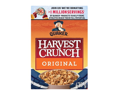 Quaker Harvest Crunch Original Granola Cereal - 475.0 G