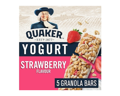 Quaker Chewy Nature Barres tendres, Yogourt - Fraise - 175 G