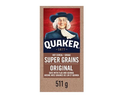 Quaker Super Grains Hot Cereal - 512.0 G