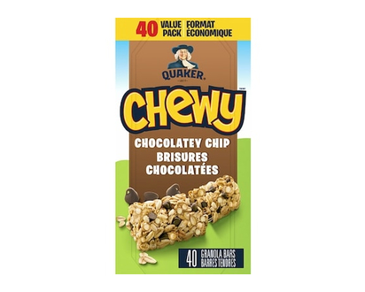 Quaker Chwy Barre Brisures Choc - 960.0 G