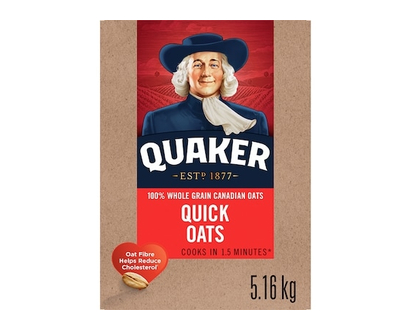 Quaker Quick Oats - 5.16 KG