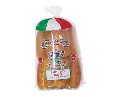 Italian Bakery Hot Dog Buns - 700.0 G