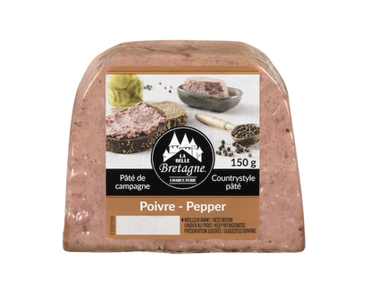 La Belle Bretagne Pâté campagnard aux grains de poivre - 150.0 G