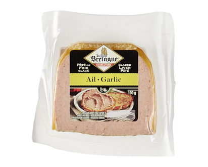 La Belle Bretagne Pâté de foie à l’ail - 150.0 G