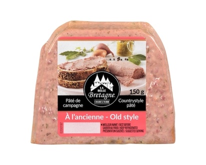 La Belle Bretagne Glazed Countrystyle Pâtà©, Old Style - 150.0 G