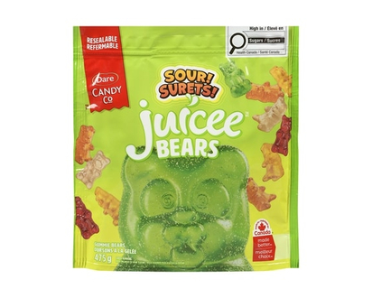 Dare Candy Sour Gummie Bears - 475.0 G