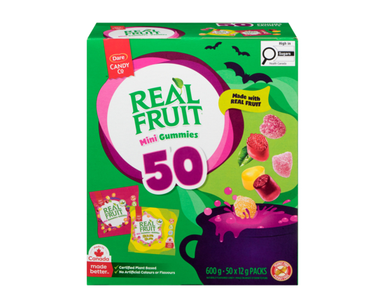 Emballage mixte d’Halloween RealFruit - 600.0 G