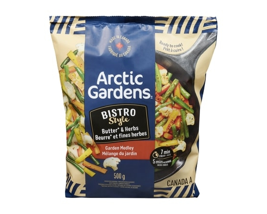 Arctic Gardens Bistro style mélange de légumes assaisonnés beurre et fines herbes mélange du jardin - 500.0 G