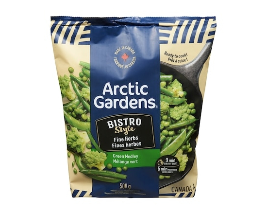 Arctic Gardens Bistro style mélange de légumes assaisonnés fines herbes mélange vert - 500.0 G