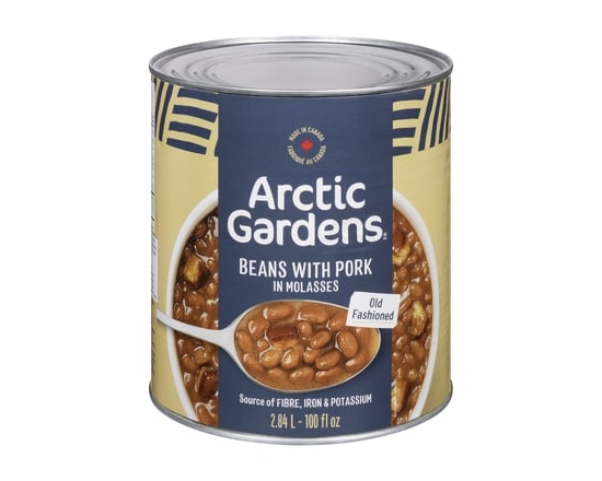 Fèves au lard à la mélasse recette d'antan - 2.84 L