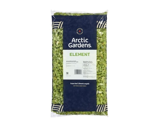 Green Peppers Diced - 2.0 KG