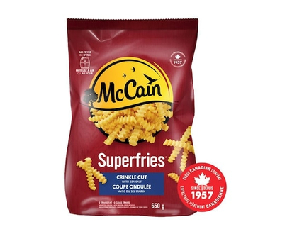 McCain Superfries® Crinkle Cut Fries - 650.0 G