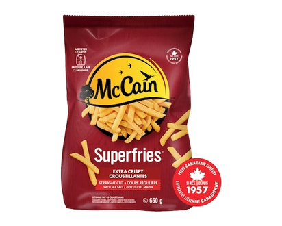 McCain Superfries® Extra Crispy Straight Cut Fries - 650.0 G