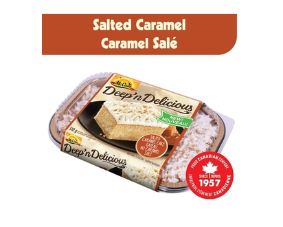 McCain Deep'n Delicious Salted Caramel Cake - 510.0 G