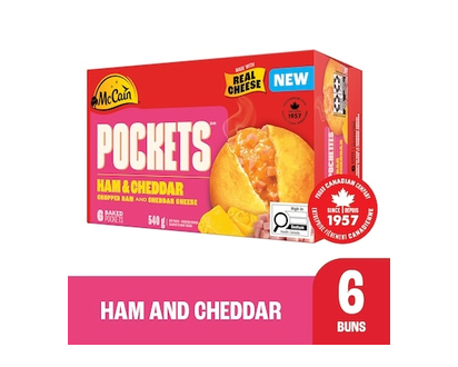 McCain Chopped Ham And Cheddar Cheese Ham & Cheddar - 540.0 G