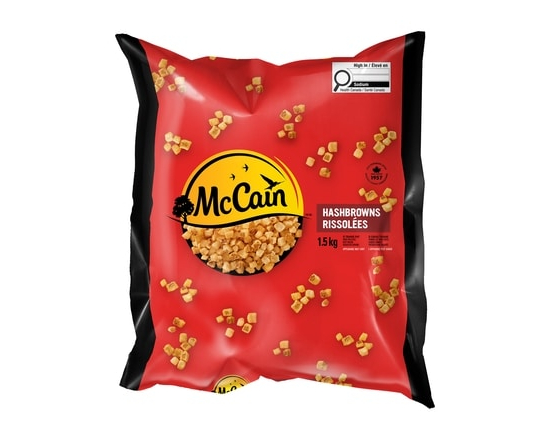 Diced Hashbrowns - 1.5 KG
