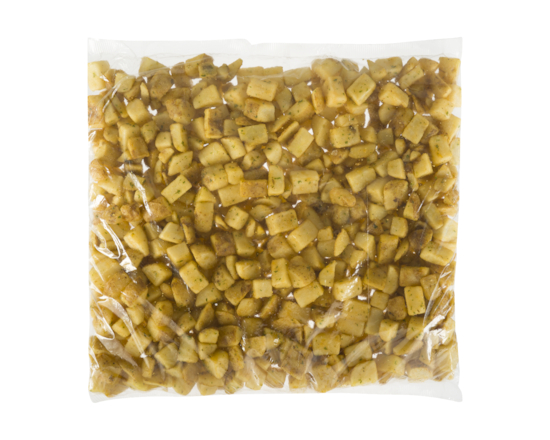 Potato, Supercrisps Savoury Herb Coated Skin On Diced Home Fries - 2.27 KG