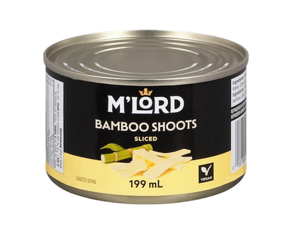 M'Lord Sliced Bamboo Shoots - 199.0 ML