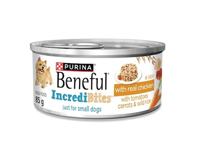 Purina (MD) Beneful(MD) IncrediBites(MD) avec du Vrai Poulet Pâté Nourriture pour Chiens 85 g - 85.0 G
