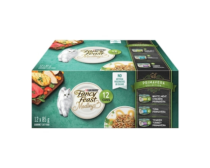 Purina Fancy Feast Medleys Primavera Collection Variety Pack, Wet Cat Food - 85.0 G