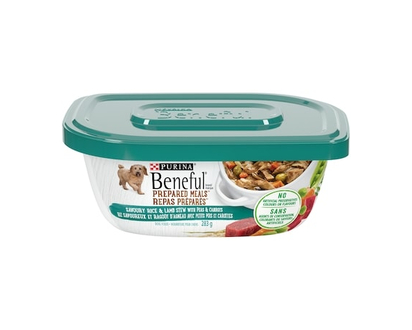 Purina Beneful Prepared Meals Rice and Lamb Stew, Wet Dog Food - 283.0 G