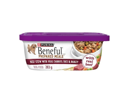 Purina Beneful Prepared Meals Beef Stew, Wet Dog Food - 283.0 G