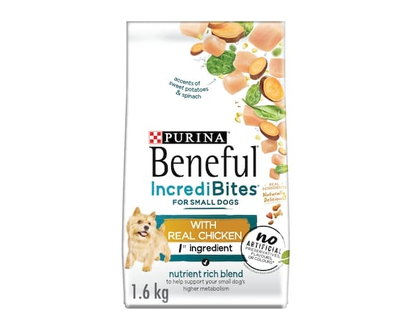 Purina Beneful Incredibites Dry Dog Food Real Chicken - 1.6 KG