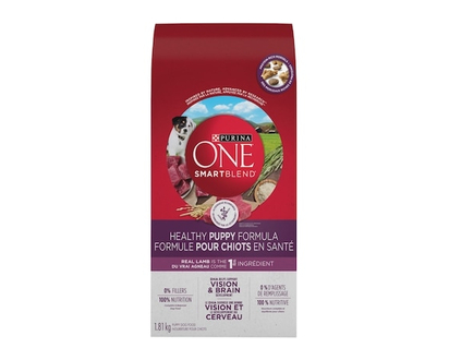 Purina ONE +Plus Healthy Puppy Formula Lamb, Dry Puppy Food - 1.81 KG