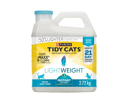 Purina Tidy Cats LightWeight Cat Litter Instant Action Multi-Cat - 2.72 KG