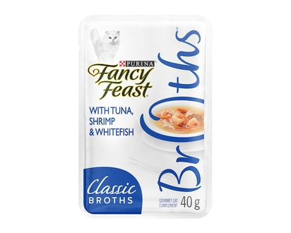 Purina Fancy Feast bouillons classiques gâteries pour chats - 40.0 G
