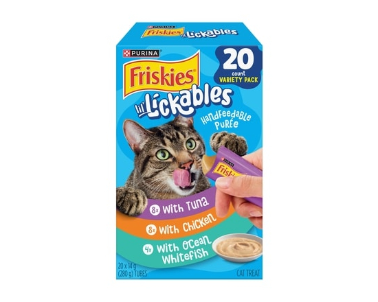 Friskies Lil' Lickables Cat Treats Best Sellers Variety Pack 20 Count - 283.5 G