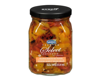 Poivrons rouges et jaunes grillés - 375.0 ML