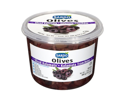 Sardo Kalamata Sliced Olives - 500.0 ML