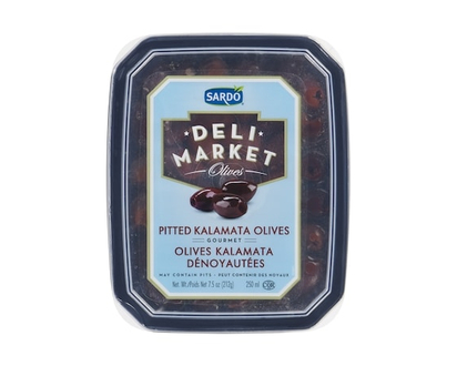 Sardo Olives Kalamata dénoyautées - 250.0 ML