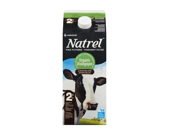 Natrel Lait biologique au Chocolat 2% - 2.0 L